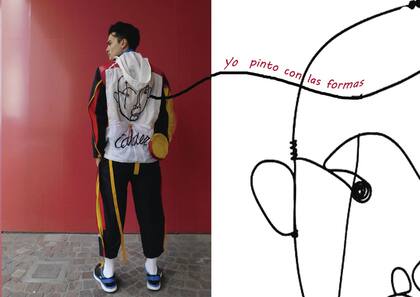 Sastrería. Con elementos portantes, por los estudiantes Aristiqui y Argañaraz