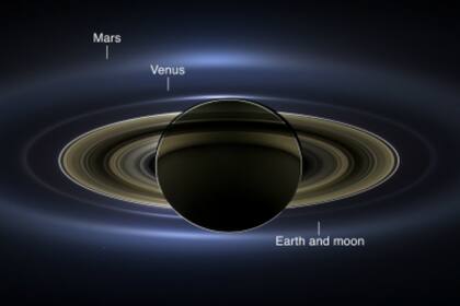 Saturno, como lo vería el hombre de cerca