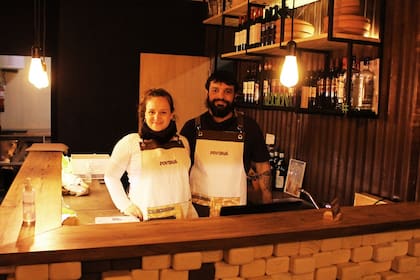 Saúl y Angeles del restaurante Poytava.