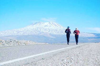Savonitti se enfrenta al frío y al viento