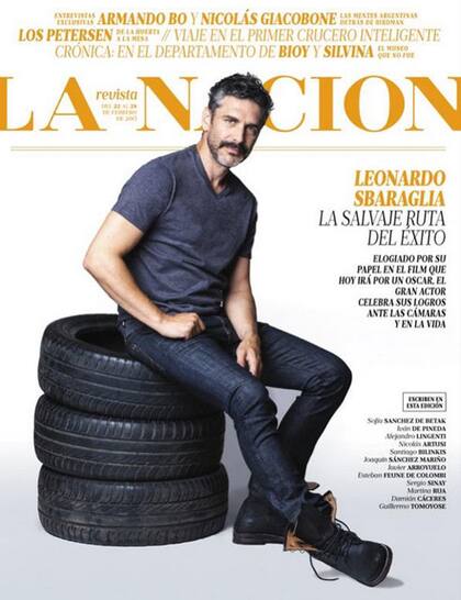 Sbaraglia, tapa de La Nación Revista de este domingo, reflexionó sobre la película dirigida por Damián Szifrón