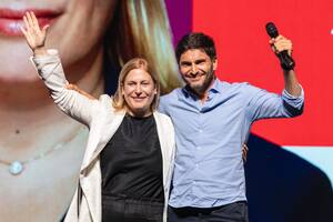 Scaglia cerró la campaña santafesino de Provincias Unidas junto a Pullaro