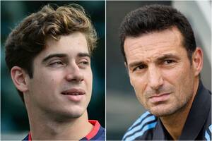 Scaloni habló sobre Colapinto en la previa del partido de la selección con Chile