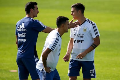 Con Scaloni siempre mantuvo una relación cercana