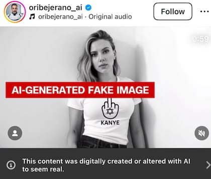 Scarlett Johansson expresó su preocupación tras ser usada sin consentimiento en un video deepfake que se volvió viral en redes sociales