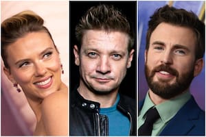 Scarlett Johansson visitó a Jeremy Renner con Chris Evans después del accidente