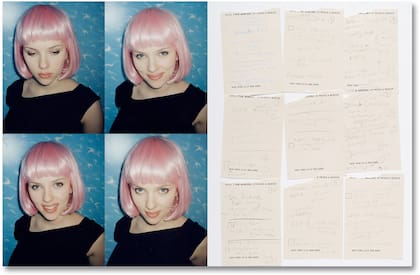 Scarlett Johansson, un rostro inolvidable en Perdidos en Tokio. El libro incluye anotaciones del rodaje de la película de culto.