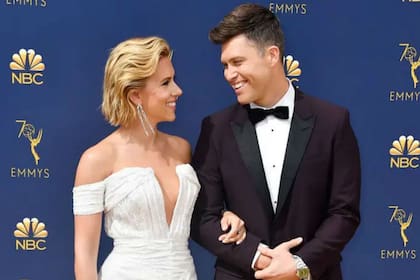 Scarlett Johansson y Colin Jost, flamantes papás