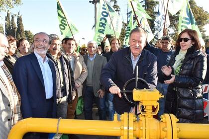 Schiaretti licitó el gasoducto en 2008, pero aún está inconcluso