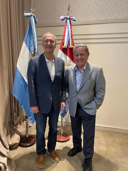 Schiaretti se reunió con Duhalde en Buenos Aires, en febrero del 2023