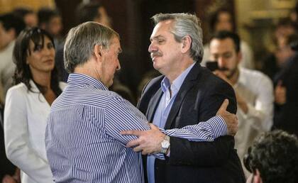 Schiaretti y Alberto Fernández