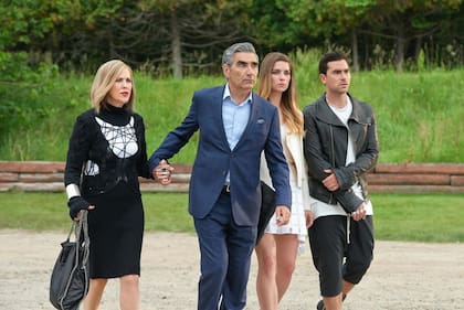 Schitt’s Creek, la multipremiada comedia que tuvo seis temporadas y reunió a O'Hara con un viejo amigo, Eugene Levy