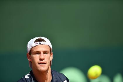 Diego Schwartzman busca su recuperación en la Copa Davis, tras perder su single del primer día ante Belarús.