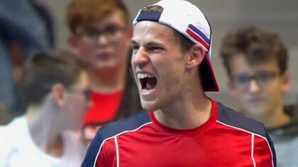 Schwartzman festeja un nuevo triunfo en Viena