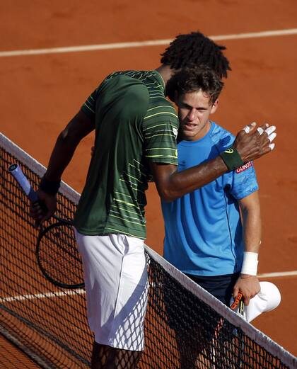 Schwartzman se lució en el estadio Chatrier, de Roland Garros