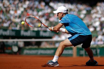 Schwartzman se lució en el estadio Chatrier, de Roland Garros