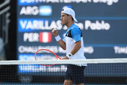 Schwartzman, tras su victoria frente al peruano Varillas