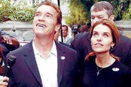 Schwarzenegger y Maria Shriver, en sus años felices