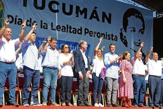 En Tucumán el PJ pidió "unidad", pero sin Cristina