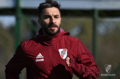 Scocco jugará su segundo partido como titular en el semestre: ya lo hizo ante Talleres (0-1)