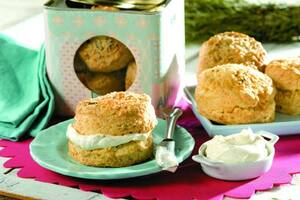 Scones de queso y romero