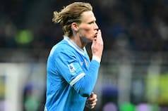 Inter podía estirar su liderazgo a cinco puntos, pero Napoli tuvo en Scott McTominay los goles del empate