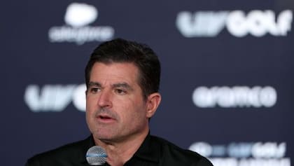 Scott O'Neil, el CEO del LIV, despejó rumores