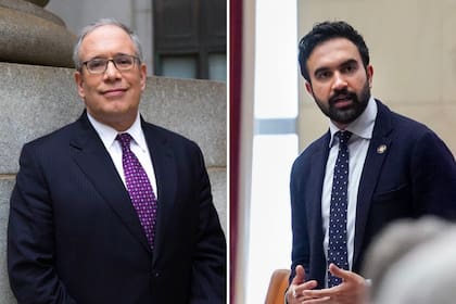 Scott Stringer (izquierda) regresa tras acusaciones previas y Zohran Mamdani (derecha) tiene una propuesta más radical