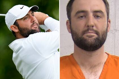 Scottie Scheffler estuvo detenido durante la disputa del último PGA Championship
