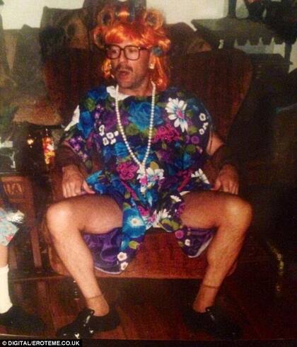 Scout LaRue compartió una desopilante foto de su padre Bruce Willis para el Día del padre de 2014 (Crédito: The Daily Mail)