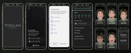 Scrolling Therapy propone una forma de interactuar con el teléfono haciendo gestos con la cara, ejercitando los músculos del rostro, una terapia clave para personas con Parkinson