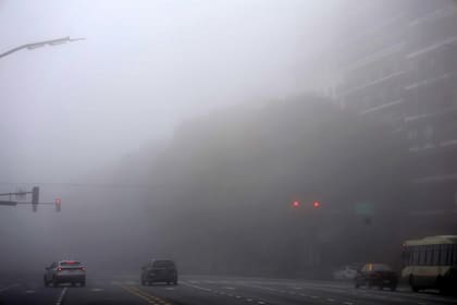 Se aconseja detenerse cuando hay niebla