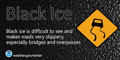 Se activó una alerta oficial tras observarse áreas de Nueva York con hielo negro durante la mañana del jueves