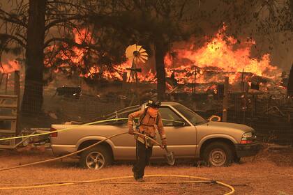 El incendio del bosque nacional Mendocino Complex se convirtió en el mayor siniestro forestal de la historia del estado