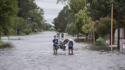 La situación es crítica en Arroyo Seco, ubicado a unos 30 kilómetros de Rosario