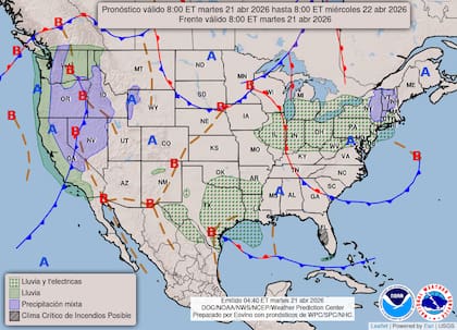 Se anticipan tormentas eléctricas con riesgo de inundaciones repentinas