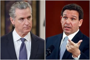 Newsom reaccionó al nuevo mapa electoral de Florida: “La democracia se está muriendo con DeSantis”