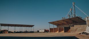 Se armó un lugar especifico para disponer del alimento