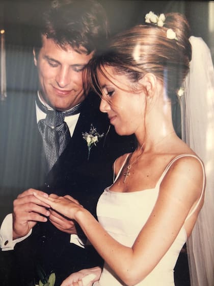 Se casaron en 1997 en la iglesia del Socorro.