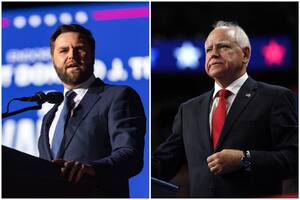 J.D. Vance vs. Tim Walz: cuándo y a qué hora es el debate vicepresidencial en EE.UU.