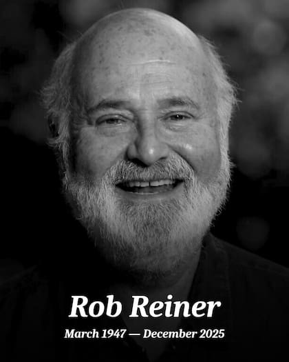 Se confirmó la muerte de Rob Reiner el domingo 14 de diciembre de 2025
