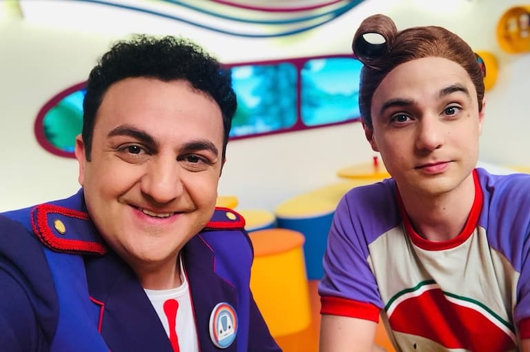 Se conocieron en 2010, durante las grabaciones de La casa de Disney Junior (Foto: Instagram/@diegotopaok)