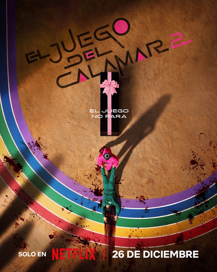 El primer póster de la segunda temporada de "El Juego del Calamar". Foto: Netflix