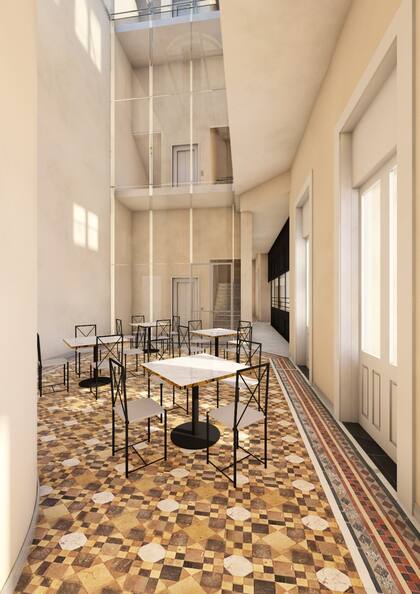 Se conservarán lo pisos originales que se puedan restaurar