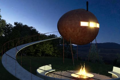 Se construirá en un terreno que el arquitecto posee en Trevelin, de unos 7000 m2.