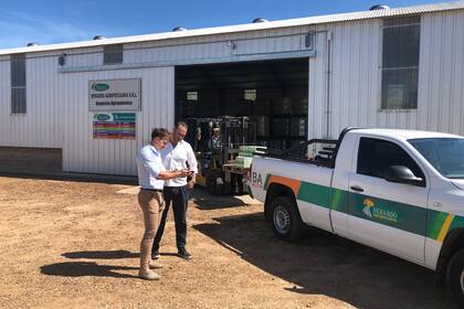 Se construyó un depósito para agroquímicos