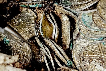 Se cree que las monedas fueron enterradas por un ahorrista