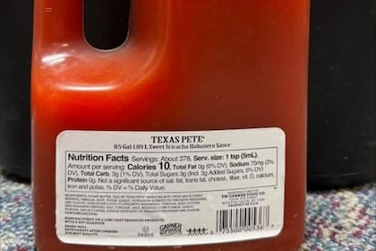 Se cree que las salsas pueden provocar reacciones alérgicas graves (FDA)