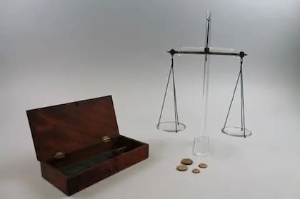 Se cree que Walker utilizó estas balanzas para sus experimentos