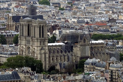 Así luce hoy la Catedral de Notre Dame por fuera